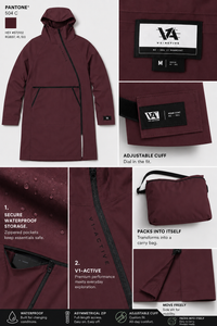 RoamCoat — 100% Waterproof Packable Travel Coat | V1 Active